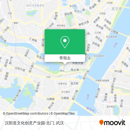 汉阳造文化创意产业园-北门地图