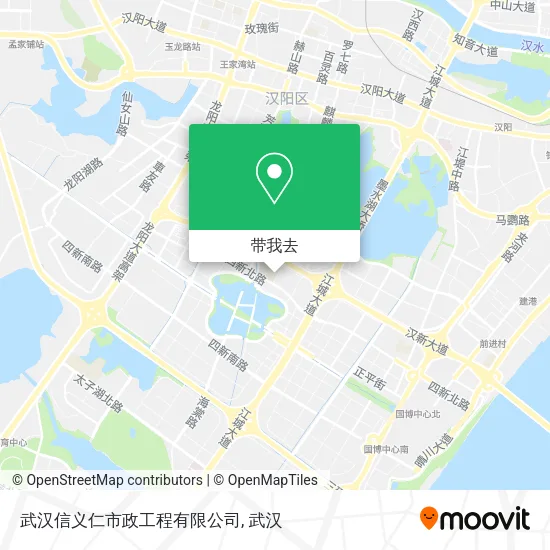武汉信义仁市政工程有限公司地图