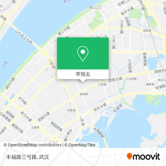 丰福路三弓路地图