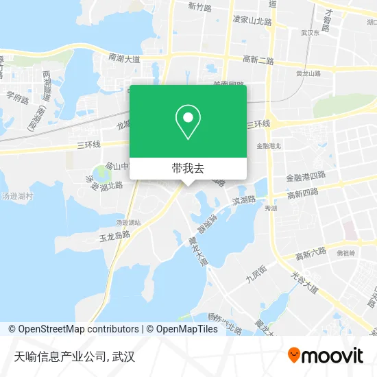 天喻信息产业公司地图