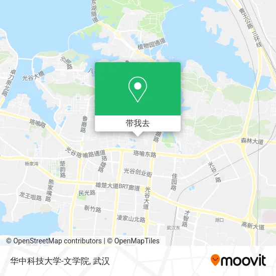 华中科技大学-文学院地图