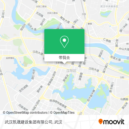 武汉凯晟建设集团有限公司地图