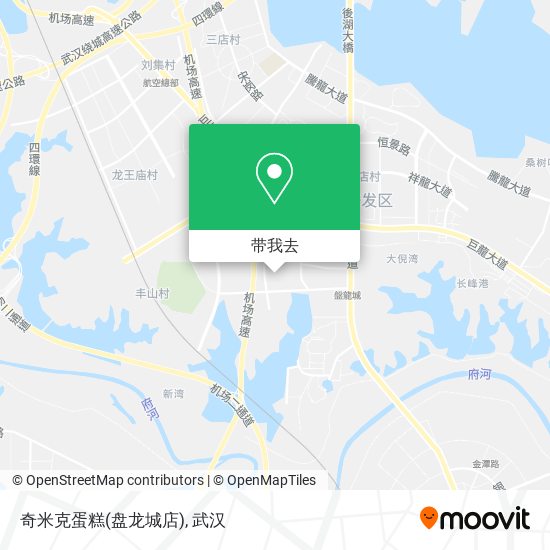 奇米克蛋糕(盘龙城店)地图