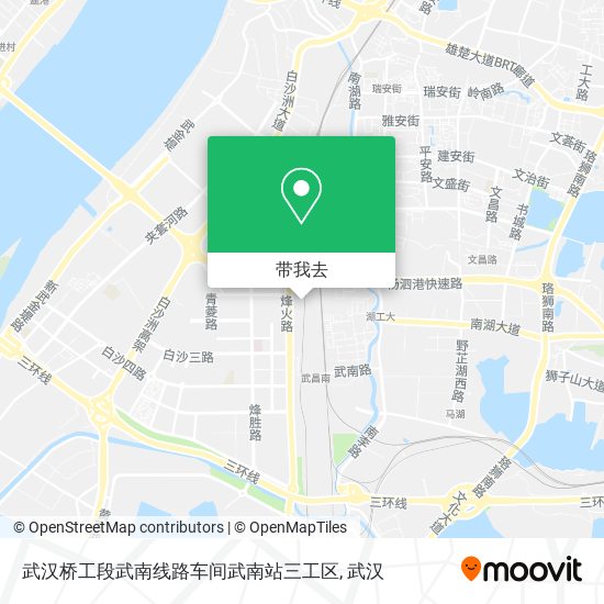武汉桥工段武南线路车间武南站三工区地图
