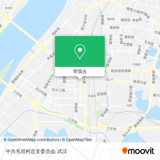 中共毛坦村总支委员会地图