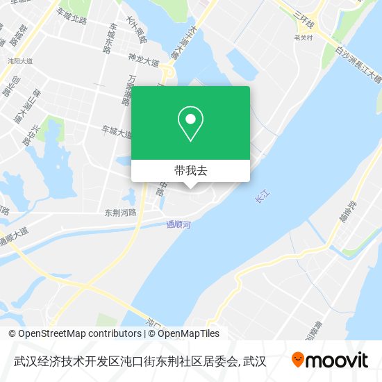 武汉经济技术开发区沌口街东荆社区居委会地图