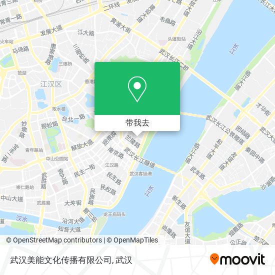 武汉美能文化传播有限公司地图