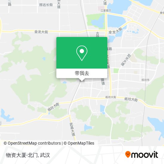 物资大厦-北门地图