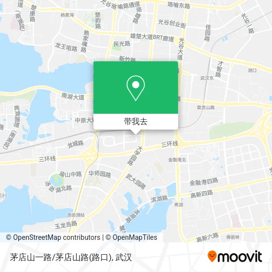 茅店山一路/茅店山路(路口)地图