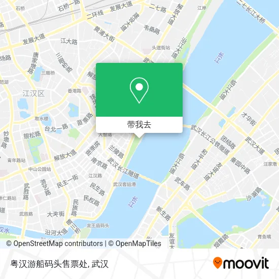 粤汉游船码头售票处地图