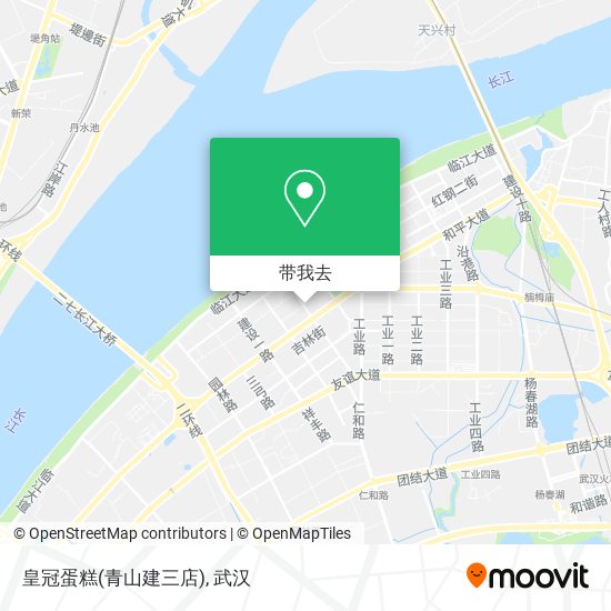 皇冠蛋糕(青山建三店)地图