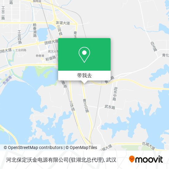 河北保定沃金电源有限公司(驻湖北总代理)地图