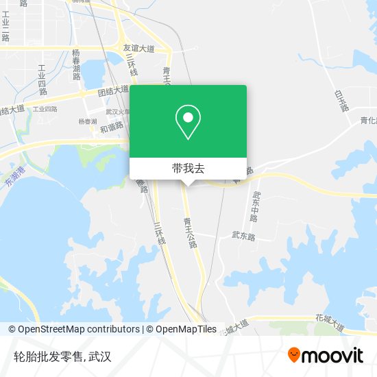 轮胎批发零售地图