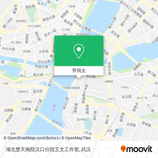 湖北楚天画院汉口分院王文工作室地图