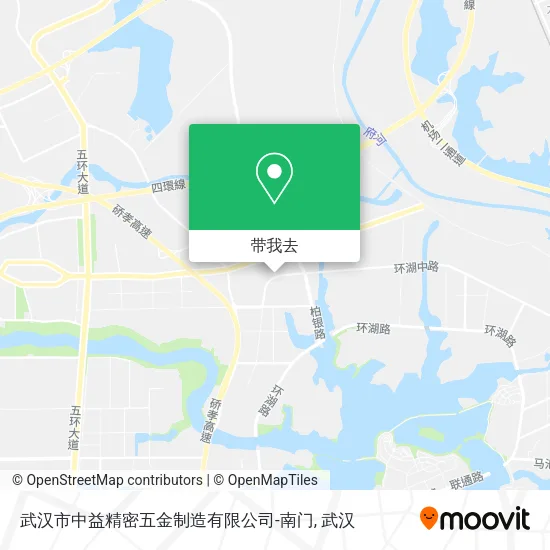 武汉市中益精密五金制造有限公司-南门地图