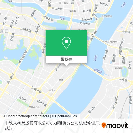 中铁大桥局股份有限公司机械租赁分公司机械修理厂地图