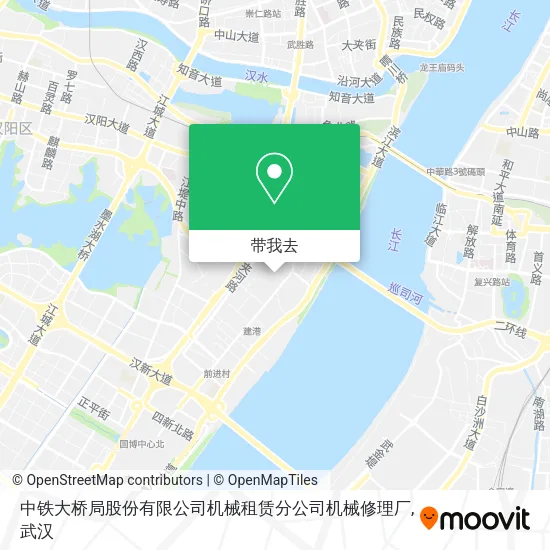 中铁大桥局股份有限公司机械租赁分公司机械修理厂地图