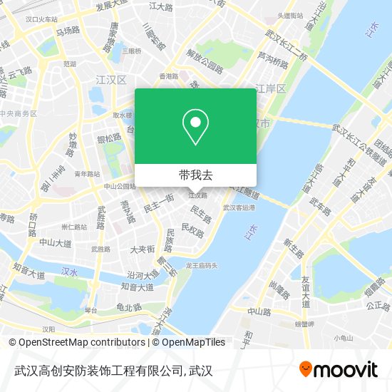 武汉高创安防装饰工程有限公司地图