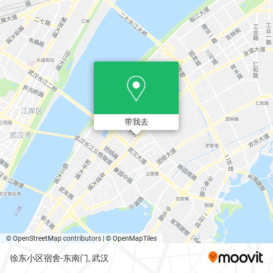徐东小区宿舍-东南门地图