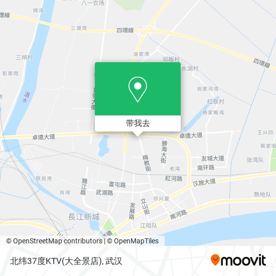北纬37度KTV(大全景店)地图