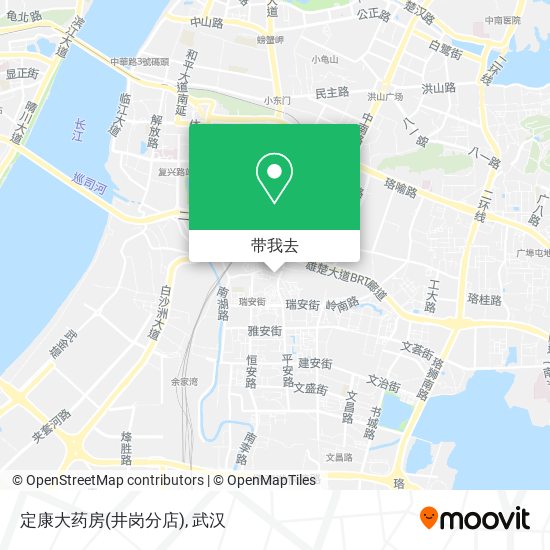 定康大药房(井岗分店)地图