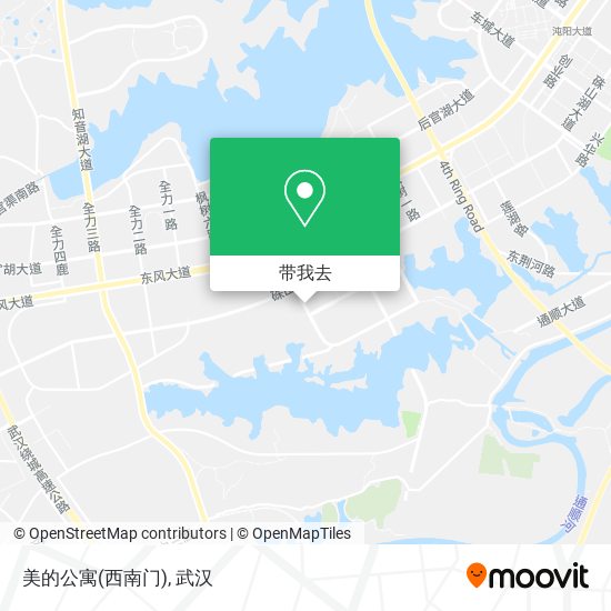 美的公寓(西南门)地图