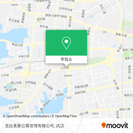克拉美家公寓管理有限公司地图