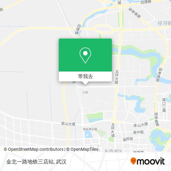 金北一路地铁三店站地图