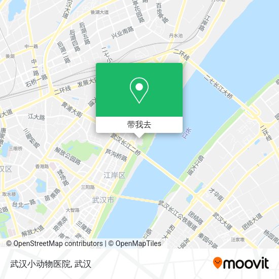 武汉小动物医院地图