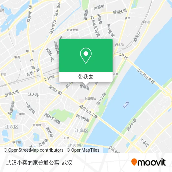 武汉小奕的家普通公寓地图