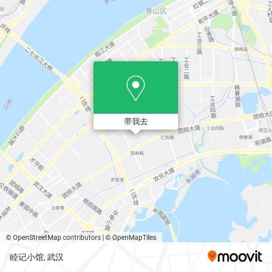 睦记小馆地图
