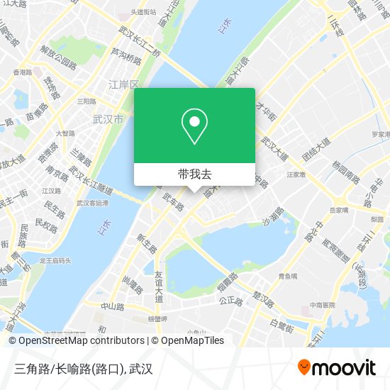 三角路/长喻路(路口)地图