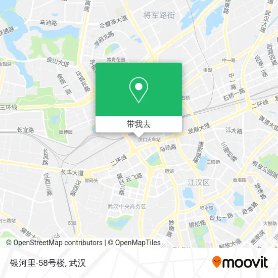 银河里-58号楼地图