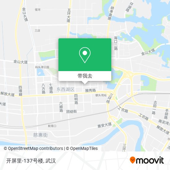 开屏里-137号楼地图