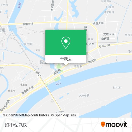 招呼站地图