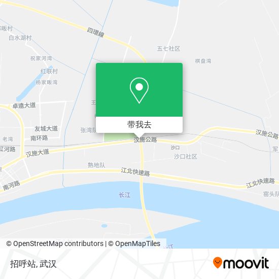 招呼站地图