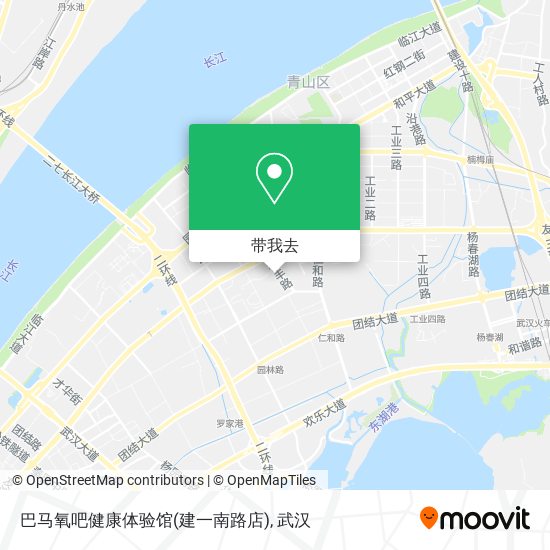 巴马氧吧健康体验馆(建一南路店)地图