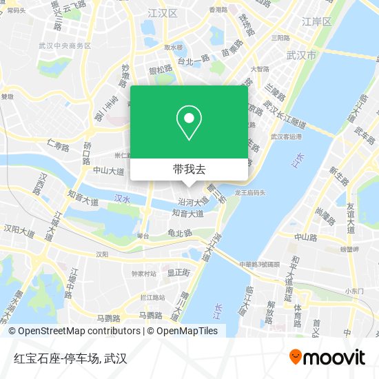 红宝石座-停车场地图