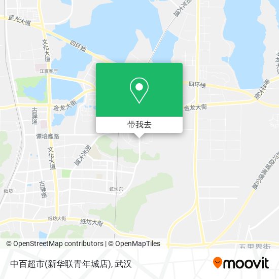 中百超市(新华联青年城店)地图