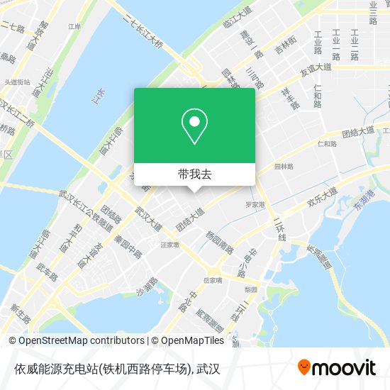依威能源充电站(铁机西路停车场)地图
