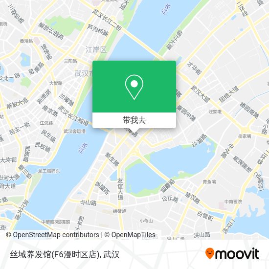 丝域养发馆(F6漫时区店)地图