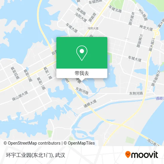 环宇工业园(东北1门)地图