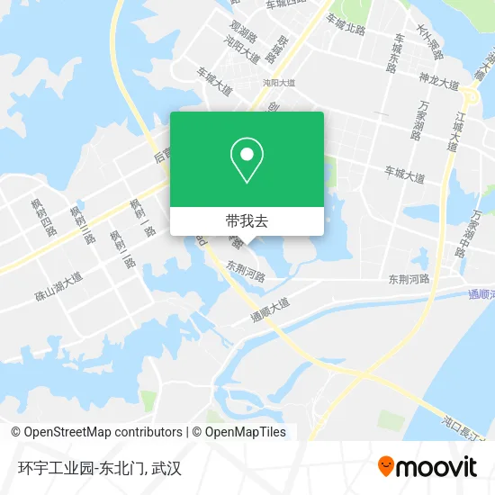 环宇工业园-东北门地图