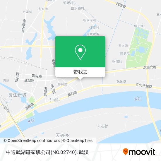 中通武湖谌家矶公司(NO.02740)地图