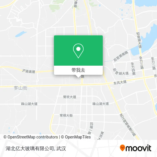 湖北亿大玻璃有限公司地图