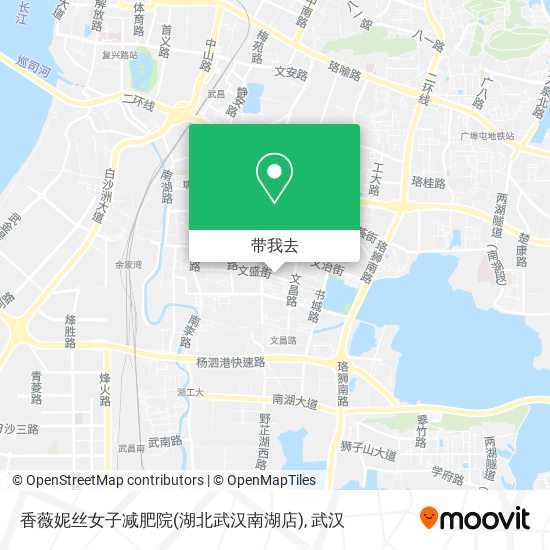 香薇妮丝女子减肥院(湖北武汉南湖店)地图