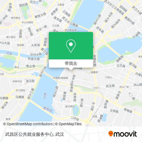 武昌区公共就业服务中心地图