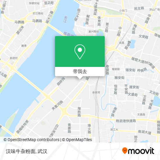 汉味牛杂粉面地图