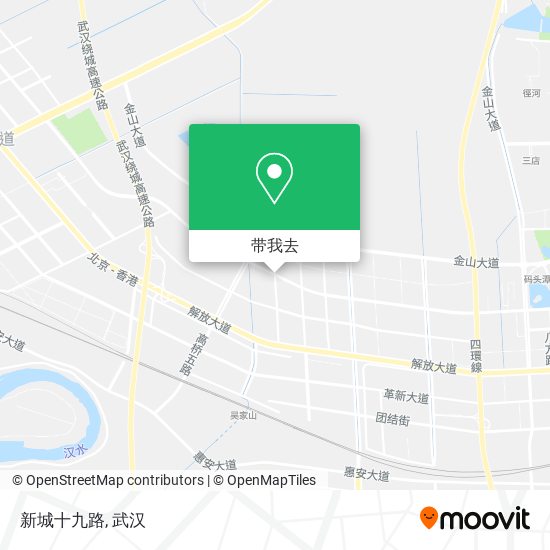 新城十九路地图