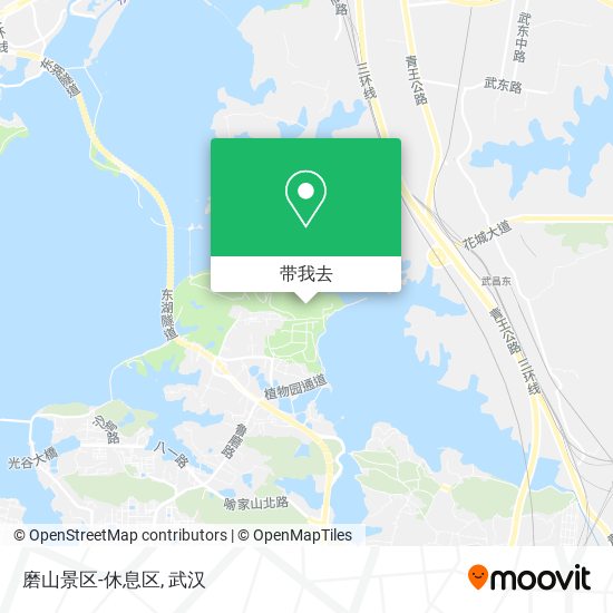 磨山景区-休息区地图